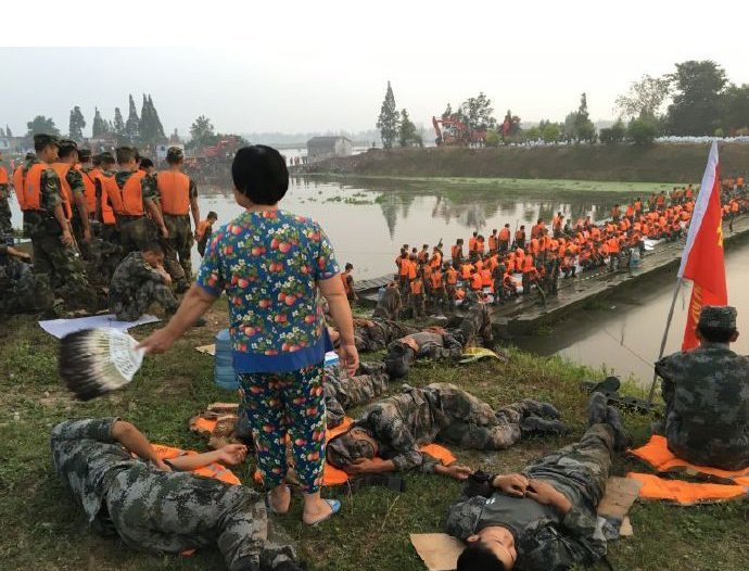 洪水无情 延安有情